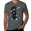 Hoodie Ninja Tshirt Plus Size Street Style Tee Tshirt