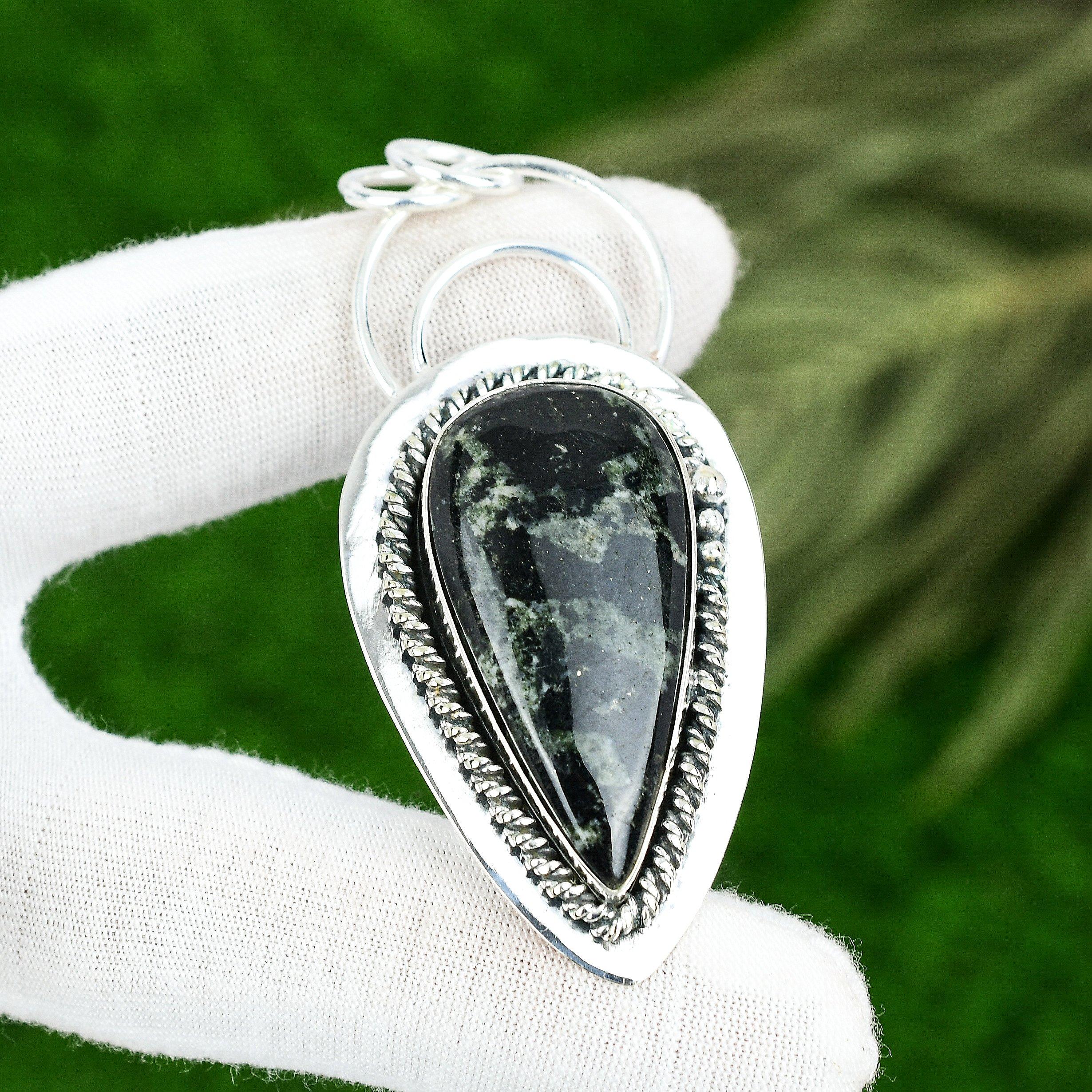 Friendship Day Sale Star Galaxy Stone Ethnic Mother Elegant Pendant 925 Silver