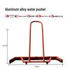 Jundingying Orange Aluminum Alloy Court Squeegee with Rubber Blade