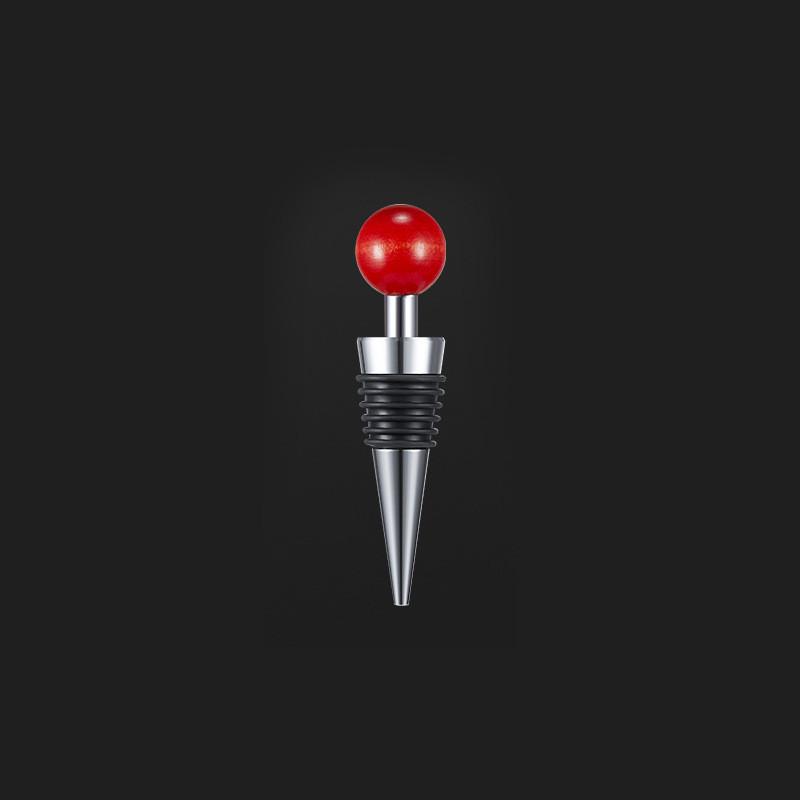 Tappo Moderno Minimalista per Bottiglia di Vino con Design a Sfera di Cristallo per Bar di Casa e Collezionisti