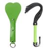 2Pcs Bondage Set with Leather Spanking Paddle and Horse Whip BDSM Restraints Kit Riding Crop Adult Sex Toys for Women and Couple