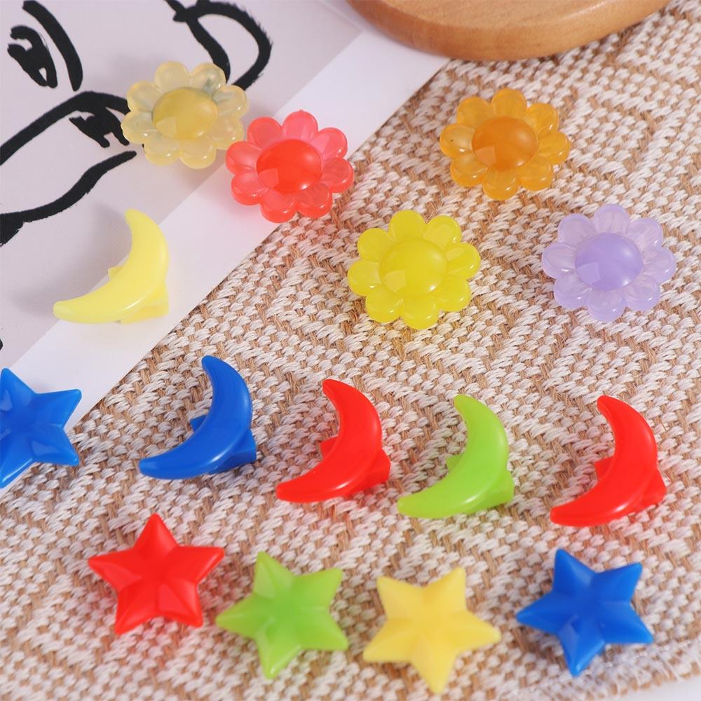 20PCS Mixed Color Bicycle Wheel Spoke Beads Glow Wheel Stripe Colored Bead  Children Gifts