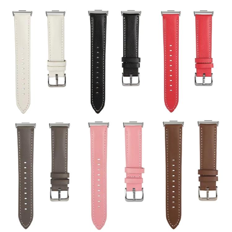 20mm Leather Watch Band Colorful Watch Strap Smartwatch Accessories Replacement Watch Strap for watch fit3