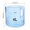 1 Gallon/ 4l Water Plastic Carafe for Distiller,Replacement Distilled Water Jug Compatible with Counter Top Water Distiller Filter