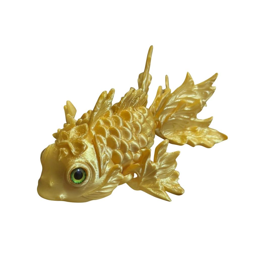 3D tisk Zlatá rybka Dekorativní Ornament hračka dárek