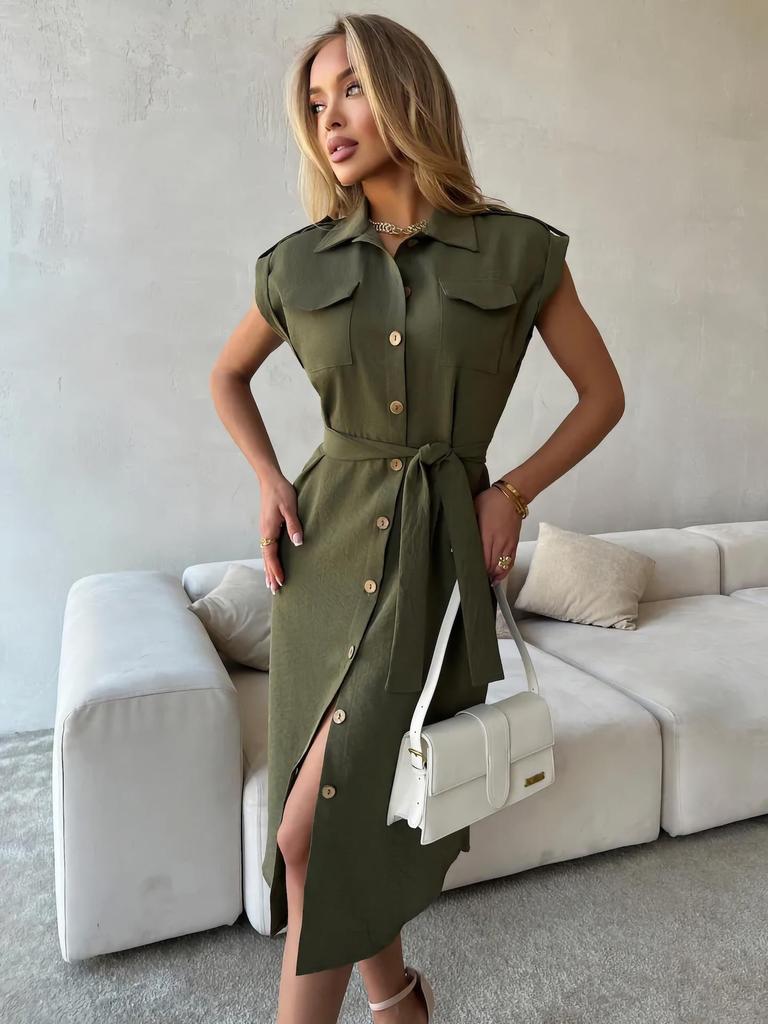 European & American Summer French Style Slim Fit Dress: Elegant, Figure-Flattering, High-End Fashion for Women