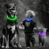Led Luminous Dog Collar Rechargeable Cat Collar 3 Modes Anti-Lost Night Collar Pet Supplies Suitable For Large Medium Small Dogs