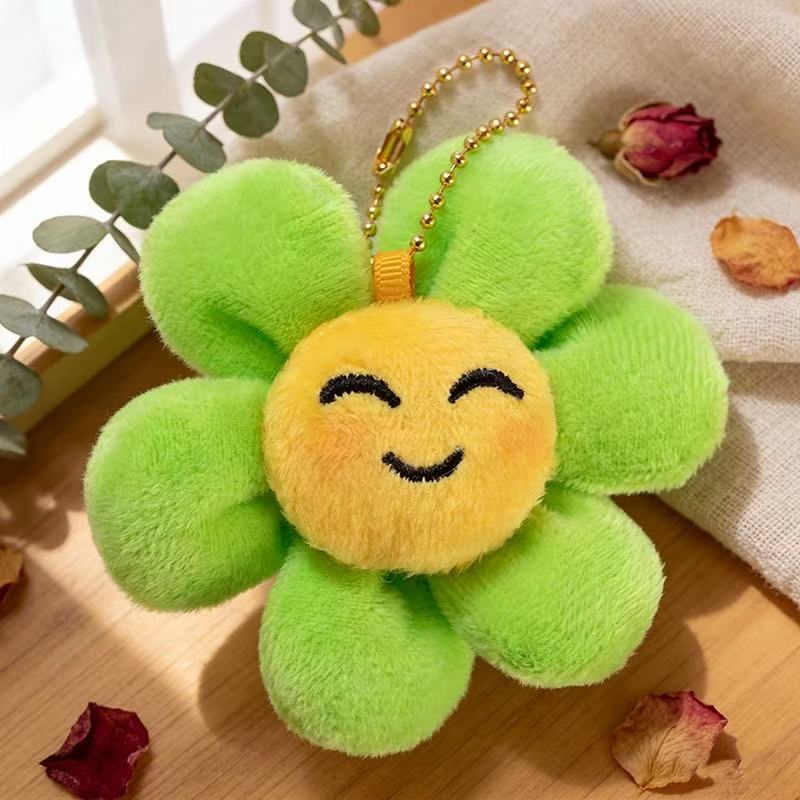 Latest Sunflower Pendant Kawaii Stuffed Plush Toy Handmade Doll Cartoon Anime Fun, Warm, Cute Birthday Gift Doll