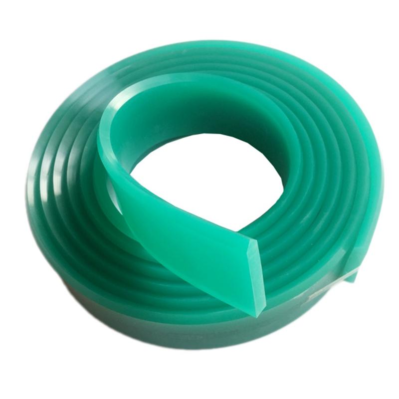 25mm*5mm Flat Silkscreen Squeegee Rubber 60A 65A 75A 80A DIY Silk Screen Printing Ink Scratch Board Tools Squeegee Rubber Blade