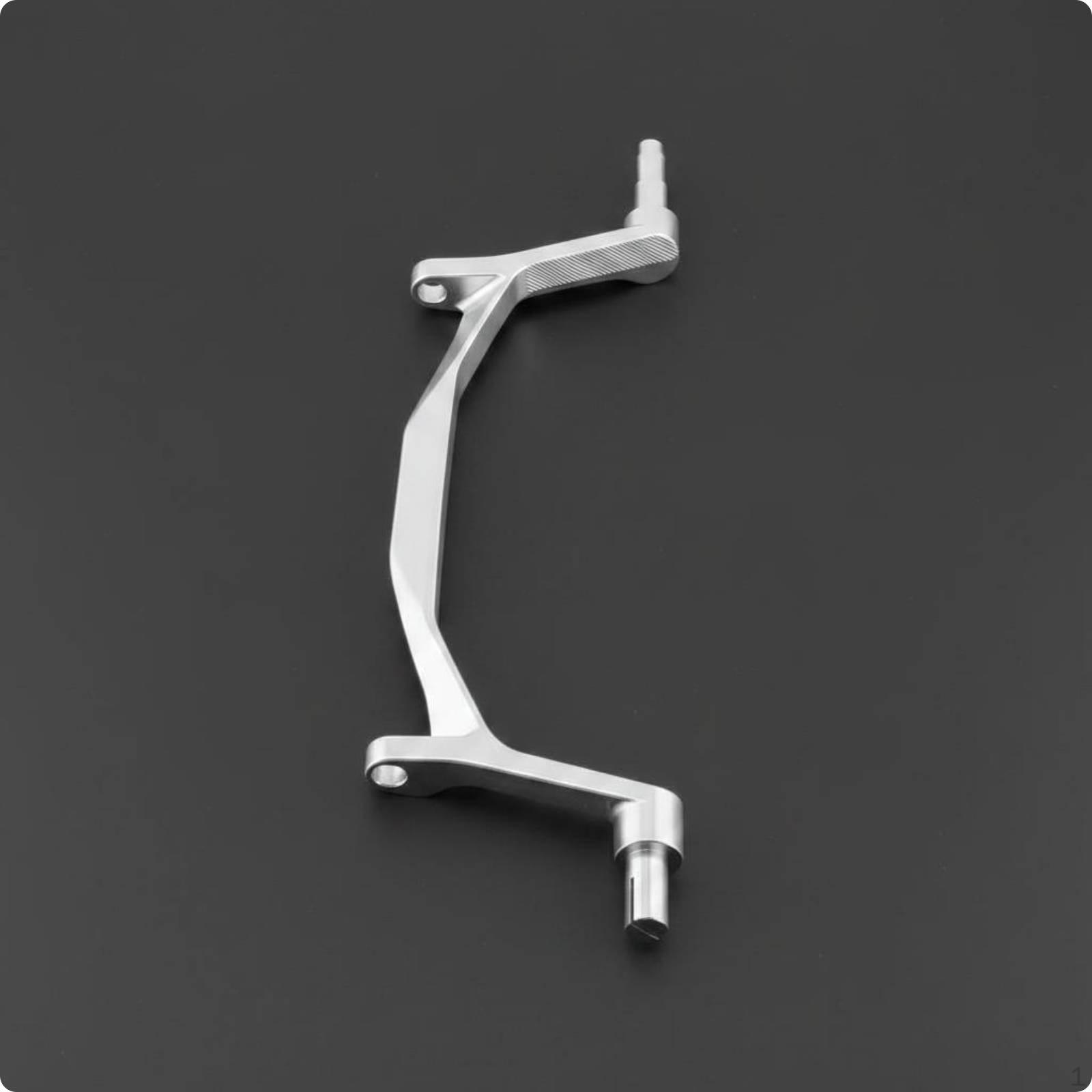 Windshield Bracket Aluminum Alloy Instrument Lightweight Windscreen Mount Silver серебряный