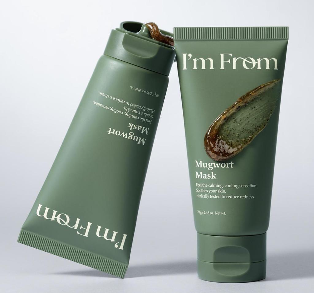 I'm From Mugwort Mask Soothing Clarifying Wash Off 70g