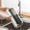 Dustproof Rotatable Toothbrush Holder Wall Mounted Chopsticks Cage  Household