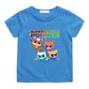 2026 NUOVA T-shirt Anime con Stampa SuperKitties 100% Cotone T-shirt Casual per Bambini e Bambine Top Girocollo Divertente T-shirt Manica Corta Magliette Manga Abbigliamento Estivo