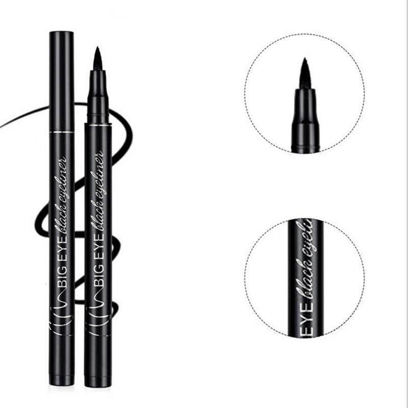 Long-Lasting Waterproof Liquid Eyeliner Black Eye Liner Original Eyeliner Pen Brand Makeup Quick-Drying