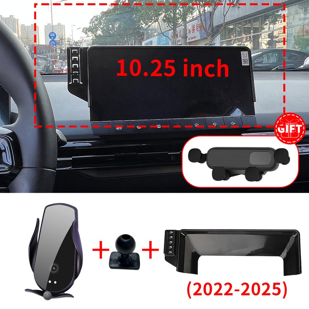 Support de téléphone personnalisé adapté pour MG 4 EV 2022 2023 2024 2025 2026 2027, Base d'écran de tableau de bord, sans perceuse pour