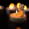 Cat Candle Holder Cartoon Kitten Candle Holder Warming Paws,Kitten Tea Light Candle Holders,Kitten Warming Its Paws Cute Scented