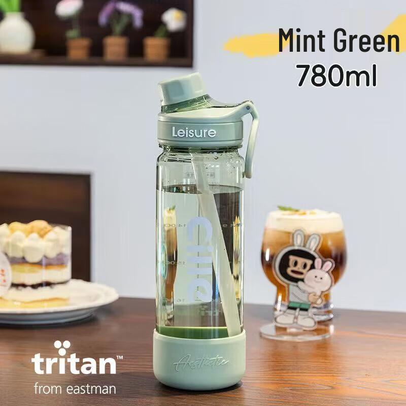 Xile XL-2519 Tritan Straw Water Bottle - 780ml