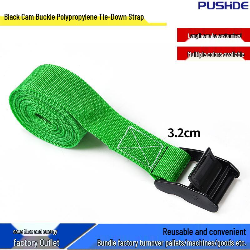 Zinc Alloy Cam Buckle Polypropylene Strap for Cargo Tie-Down