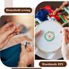 DIY Cones Spool 402 Sewing Thread 3000yards Black White Jeans Thread Sewing Thread Household