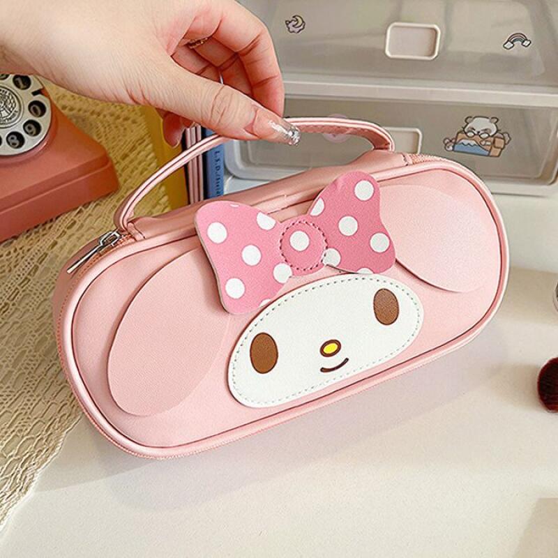 Character Colored Pencil Case Fully Expandable Zipper Pouch