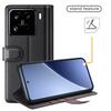 Etui dla Xiaomi 15 Pro Prawdziwa Skóra Licowa Pokrowiec na Telefon z Portfelem i Podstawką