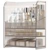 Dustproof Acrylic Makeup Organizer with Drawers