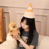 Cute Creative Capybara Ice Cream Doll Pillow Strawberry Matcha Capibala Ice Cream Cone Plush Doll