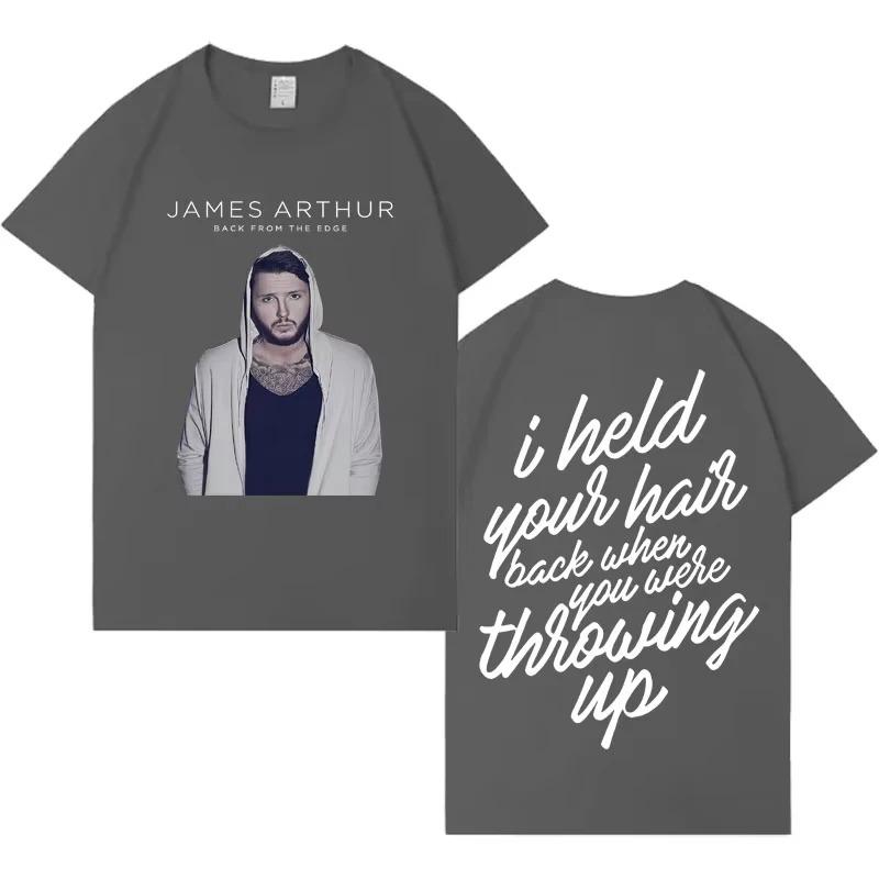 James Arthur 2026 Popular Graphic TShirt DoubleSided Printed Premium Aesthetic Fashion Tee Unisex Streetwear Short Sleeve 3XL