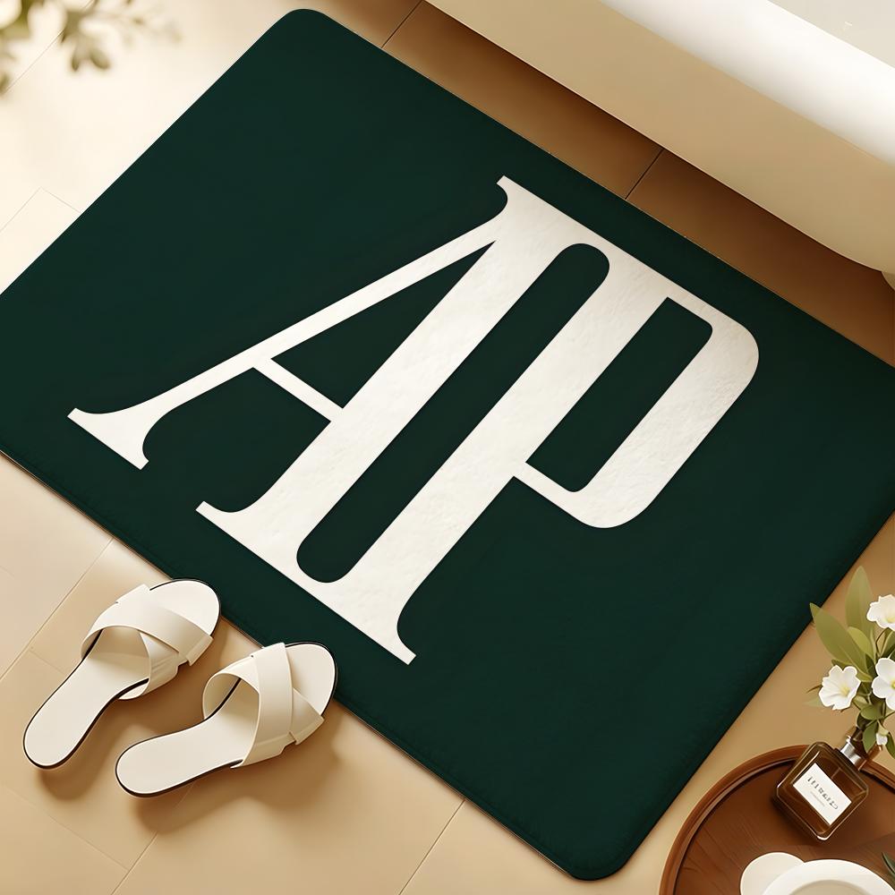 A-audemars P-piguet BRAND Floor Mat Soft Flannel Rug Non-Slip Absorbent Mat For Bathroom Bedroom Home Decor