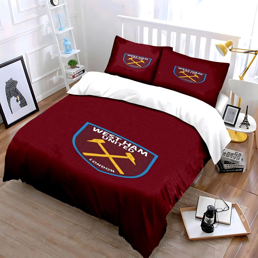 Martelli incrociati, "West Ham." Set lenzuola Set copripiumino Copripiumini Federe(1*Copripiumino 2*Federe senza imbottitura piumone)