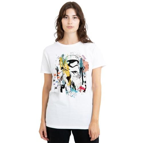STAR WARS Dame/Damer Stormtrooper Abstrakt T-skjorte