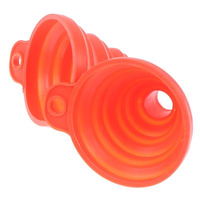 Collapsible Silicone Funnel Car Truck Motorcycle Gasoline Fill Transfer Tool