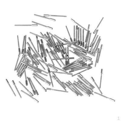 100 Pieces Metal Stem Extensions Extenders Watch