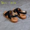 love ycodo Summer Leather Sandals for Women and Students Size 35-43