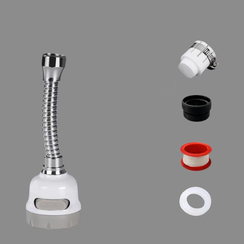 

Насадка для кухонного смесителя, вращающаяся на 360 градусов, с 3-ступенчатой регулировкой режима струи - с душем и пульсацией, функцией душа