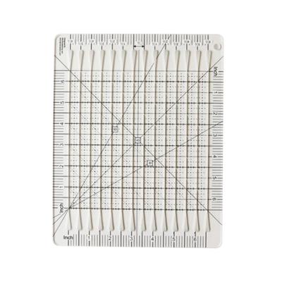 Quilting Ruler Acrylic Transparent Quilter Ruler for Easy Cutting Quilting Sewing Crafts