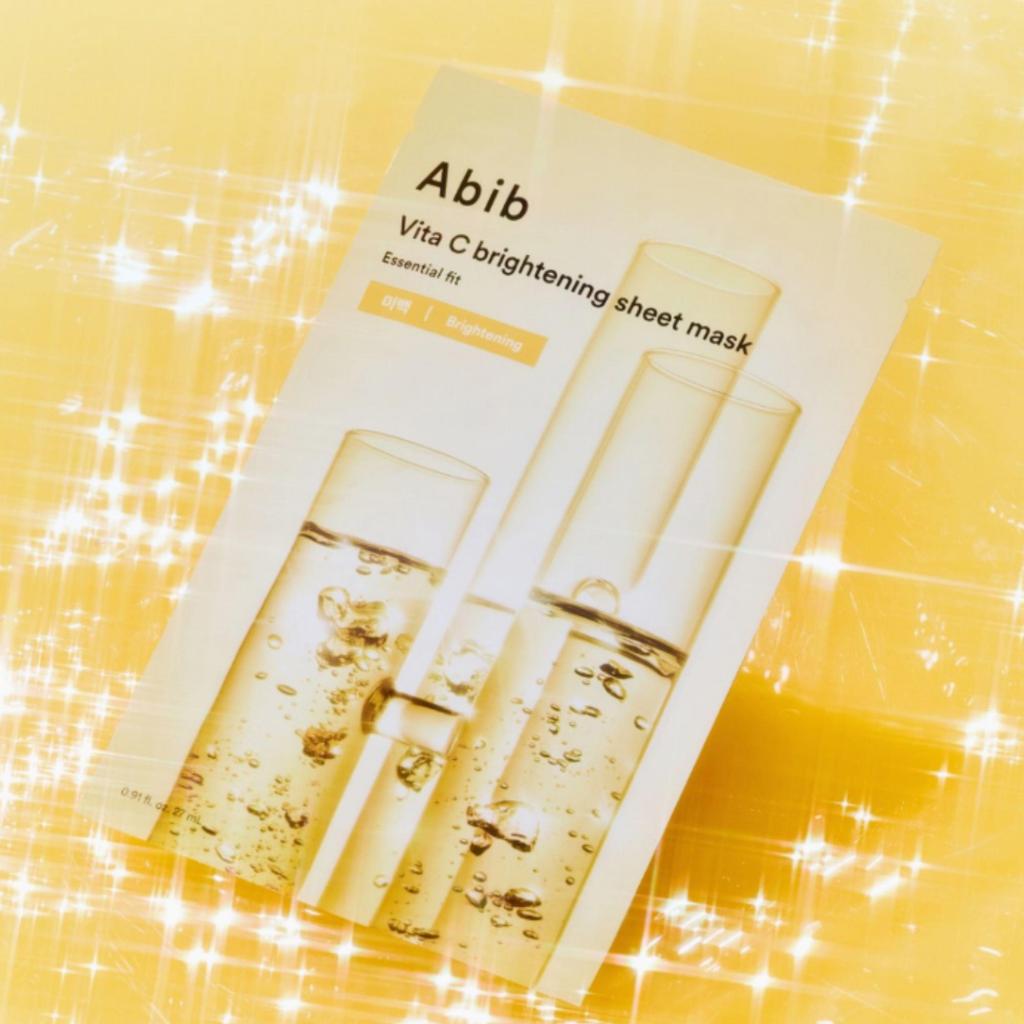 Abib Vita C Brightening Essential Fit Sheet Mask 10pcs