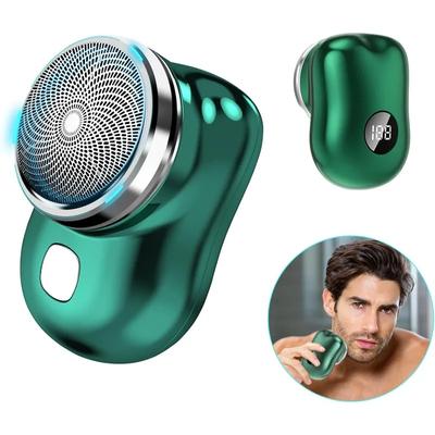 Portable Electric Shave Portable Mini Shaver Rechargeable USB Rechargeable Shaver Easy One-Button Use for Home Car Travel