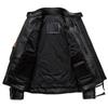 Schutzkleidung für Fahrer, natürliche Rindslederjacke, Herren-Motorradfahrermantel, Herren-Motorradjacke, echtes Leder, Jaqueta