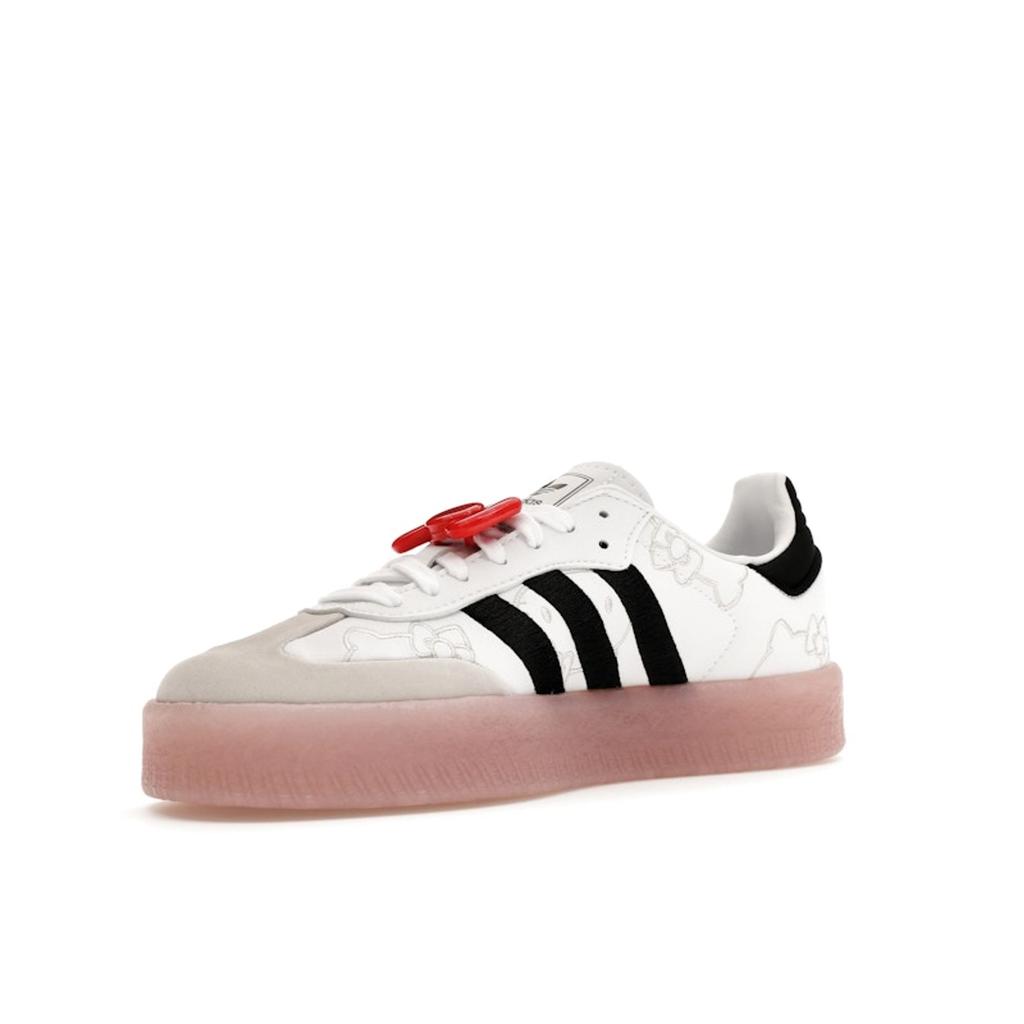 Adidas Hello Kitty x  Sambae White Black Clear Pink Women Sneakers Core-Black IG4450