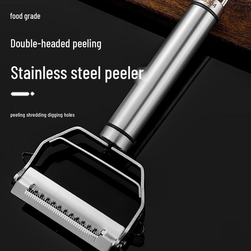 Stainless Steel Sugarcane & Fruit Peeler Knife