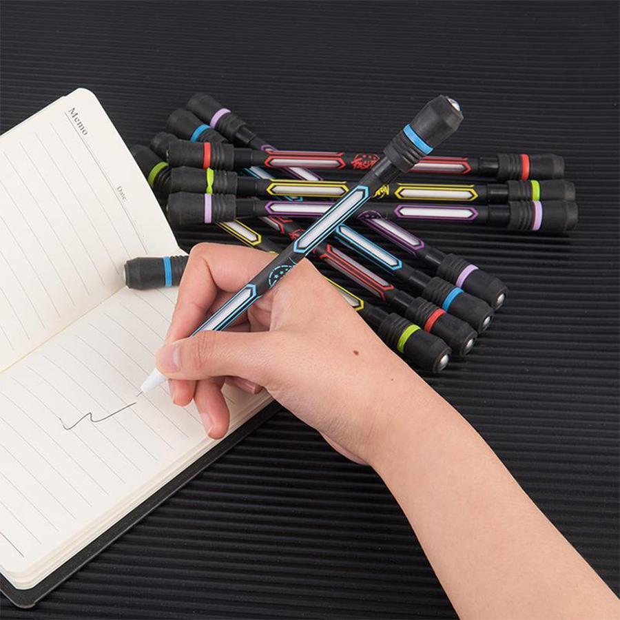 2/4pcs Spinning Pen Finger Rotation Game Flexibility Training Writing Drawing Tool Office Study Supplies Creative Stationery XJM