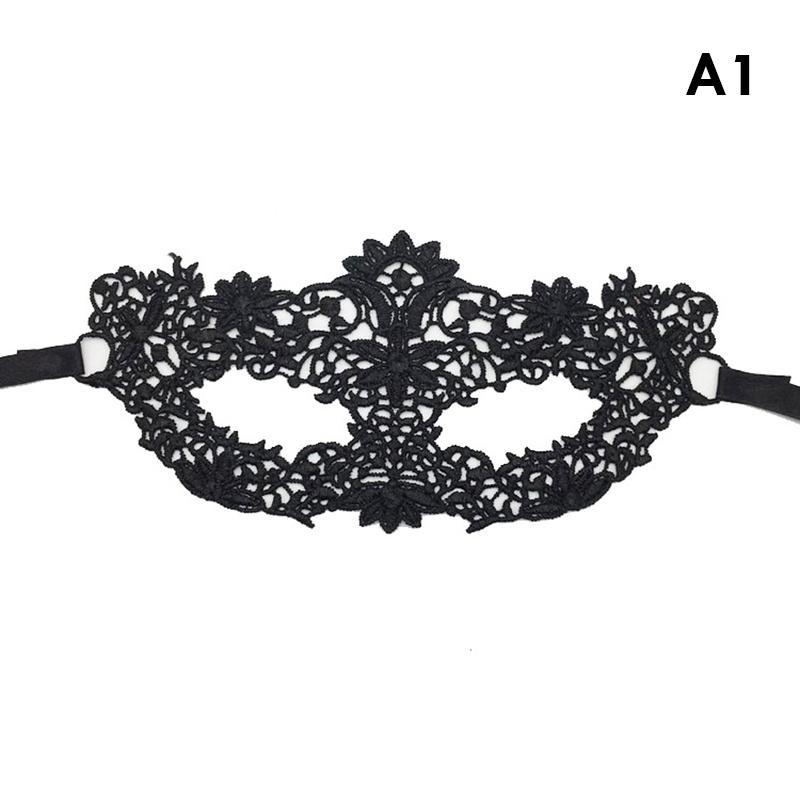 Femei negre sexy din dantelă mărunțită pentru mascarada de față prințesă petrecere cosplay bal de absolvire costum club de noapte regina mască pentru ochi pe jumătate