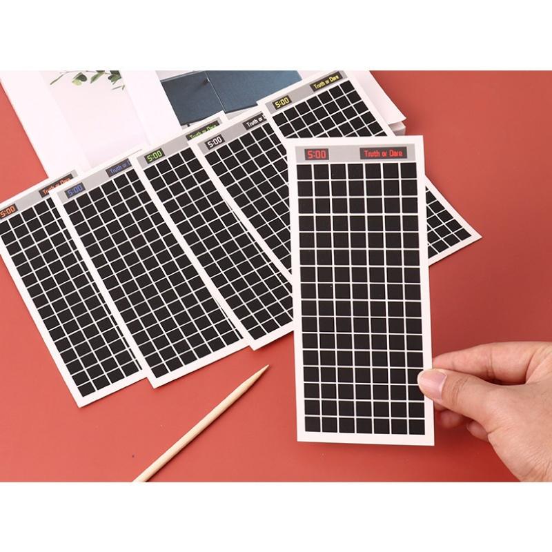 18 листов Пазл Картина-скретч Игрушки для рисования скретч-артом Игровые наборы DIY Скретч-арт Креативные игры для вечеринок