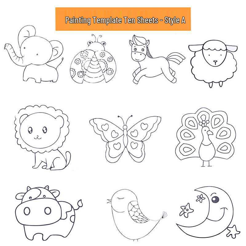 Сделай сам Детский круглый шелковый веер на бамбуковой ручке - Дворцовый стиль, ручная роспись, поделка для детского сада