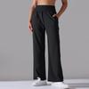 New nude polished high waist yoga sports wide leg pants show high loose casual breathable yoga pants women