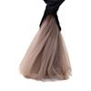 High-Waisted Slim-Fit Fairy Long Skirt - Spring 2026 Dance Mesh