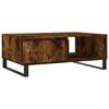 VidaXL Coffee Table Smoked Oak 90x60x35 Cm Engineered Wood 827073