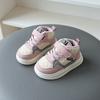New autumn and winter children's shoes, children's sports shoes with fleece lining, girls' casual sneakers, boys' shoes, kids' loafers