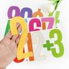 6-inch Digital Sticker Large Size Car Phone Number Classification Number Waterproof Outdoor Decoration Digital Sticker